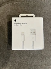Apple iPhone OEM Lightning to USB Cable Charger Cord 1M 1 Pack