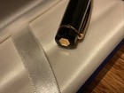 WATERMAN LIAISON BLACK EBONITE GOLD TRIM  ROLLERBALL EXCELLENT — photo 3