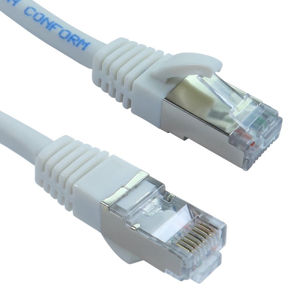 Cables Direct 5m CAT8.1 LSZH 26AWG Networking Cable - White