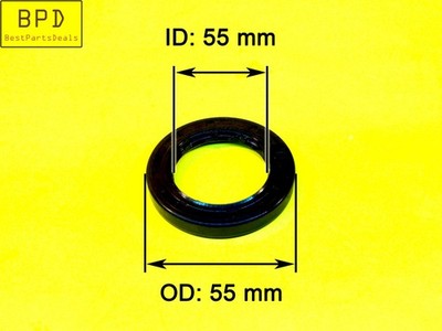 36 X 55 X 8 mm Metric Nitrile Butadiene Rubber NBR Double Lip Oil - Dust Seal