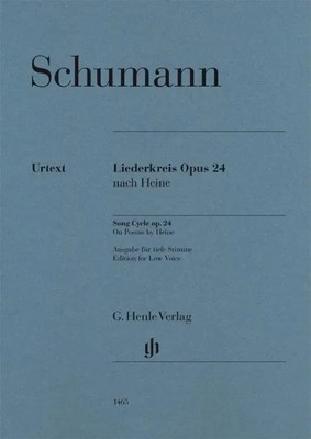 Song Cycle op. 24 on Poems by Heine | Instrumentation: Voice and Piano | Buch