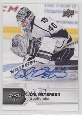 2017-18 Upper Deck AHL Auto Cal Petersen #33 Auto 0uy2