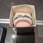 Ted Williams Signed Official American League Baseball No Certificate