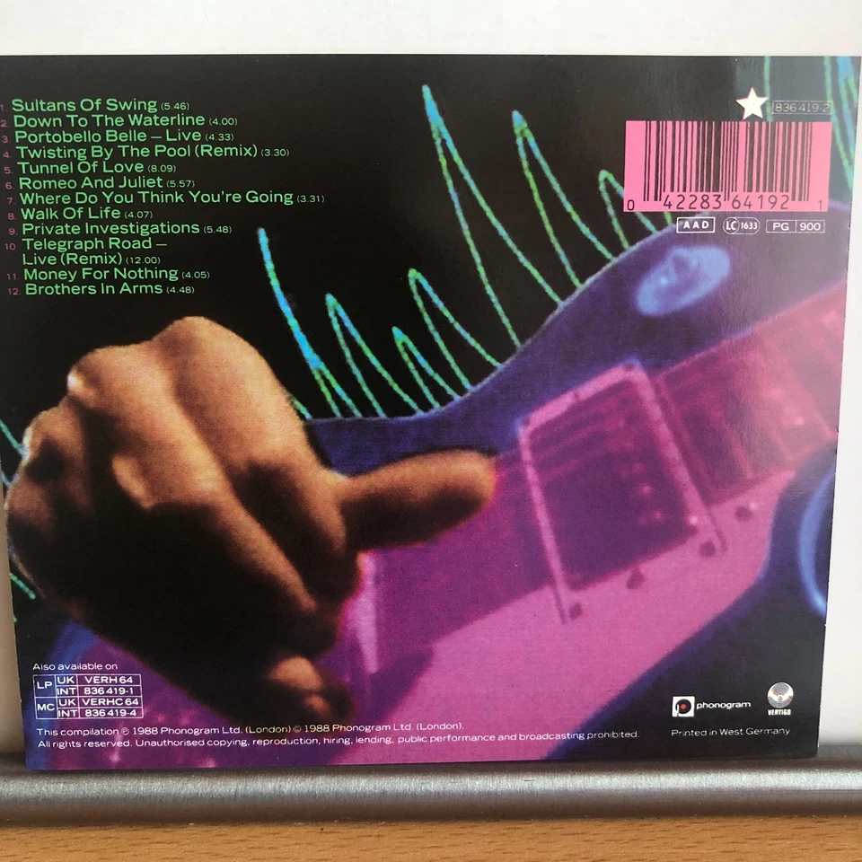 DIRE STRAITS - MONEY FOR NOTHING - CD 1988 - Bild 2 von 3