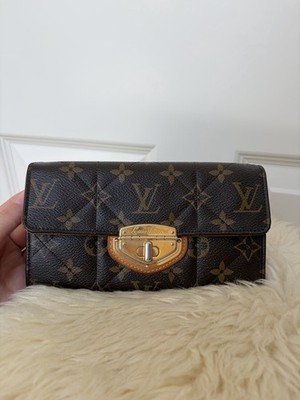 Damen | Sarah flap long wallet | gestepptes Monogram Canvas | Louis Vuitton