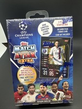 TOPPS 2019/20 UEFA CHAMPIONS LEAGUE MATCH ATTAX EXTRA 2-PLAYER STARTER BOX - NEW