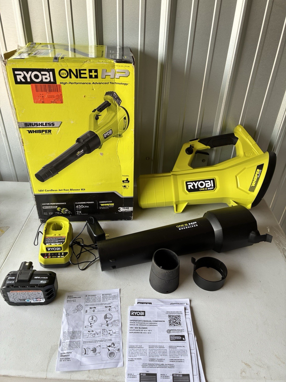 Kit With 4.0 Ah Battery & Charger