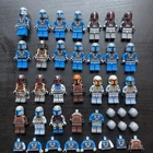 LEGO HUGE Star Wars Minifigure Bulk Lot Figures Mandalorian Parts And Full Figs