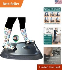 Ergonomic Topo Mat - Not-Flat Anti-Fatigue Solution for Standing Desks
