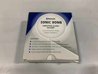 Sonic Alert Bomb Super Shaker Bluetooth Vibrating Alarm