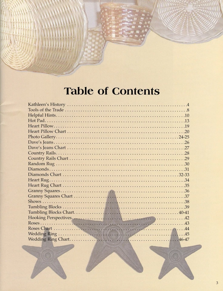 Kathleens Fabric Locker Hooking by Kathleen Carpenter Pillow And Rug Patterns - Image 3 of 3