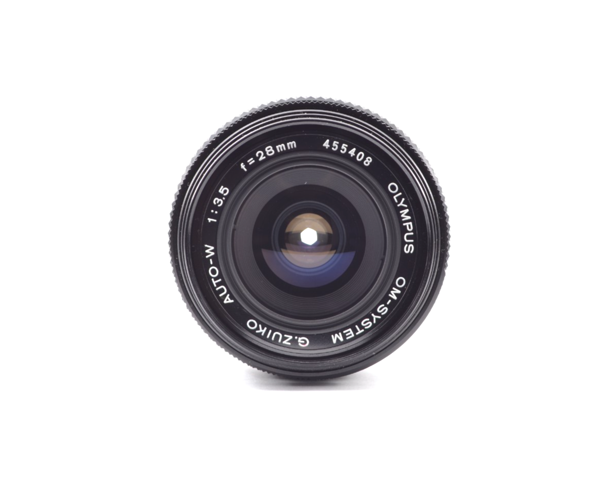 Top Mint】OLYMPUS OM-SYSTEM G.ZUIKO AUTO-W 28mm f/3.5 Lens From