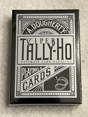 Tally Ho Fan Back Viper - Playing Cards