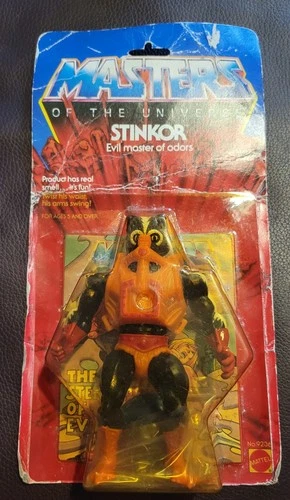 MOTU,VINTAGE,STINKOR,Masters of the Universe,MOC,sealed,figure,He-Man