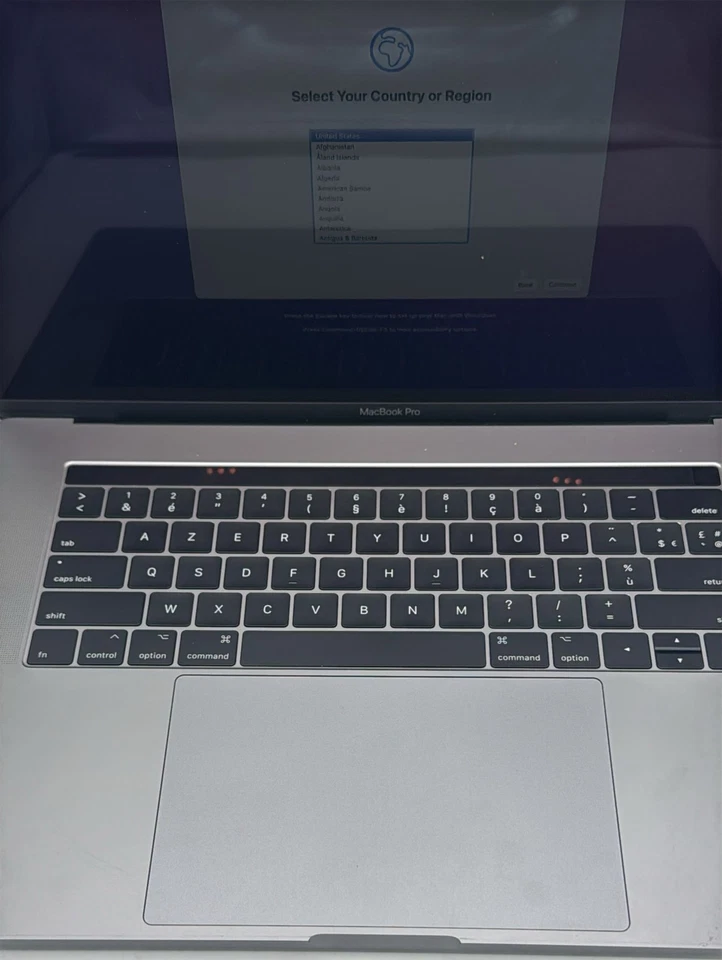 Apple Macbook Pro 15" Space Gray i7 2.7GHz 16GB 512GB SSD - A1707 - AZERTY (/... - Image 2 of 2