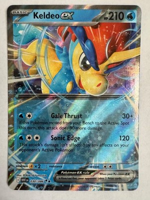 Keldeo ex - 030/086 - White Flare Pokémon TCG - English - NM | eBay