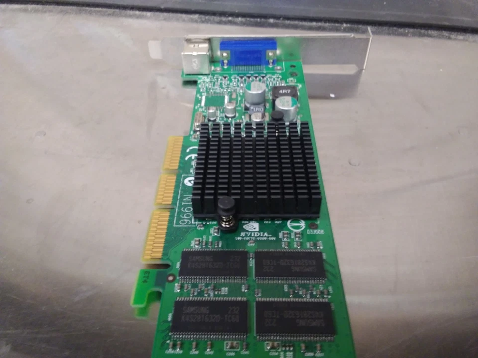 NVIDIA Quadro NVS 280 Model 8860 PCI Graphics Card – VGA & TV-Out – P/N 6002191 - Image 4 of 4