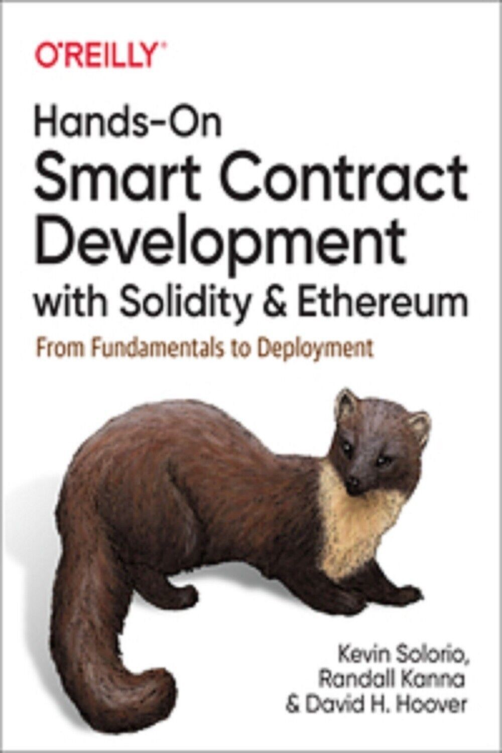 oreilly Hands On Smart Contract Development with Solidity Paperback M022