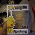 Funko Pop! Marvel Venomized Human Torch Vinyl Figure #691 GameStop Exclusive