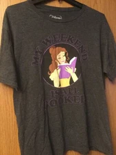 Beauty And The Beast (Belle) - Dark Gray Disney Shirt - XL