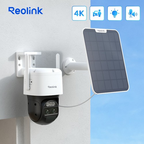 REOLINK 4MP WiFi Battery Solar Security Camera PTZ Auto Tracking Two-Way Audio - Picture 2 of 15