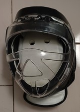 Zett Boxing MMA Muay Thai Head Guard With Face Shield Junior