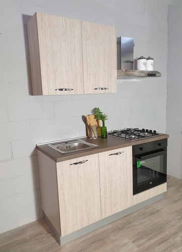 Cucina completa VERA 150 cm - Colore OREGON - con Forno ,Cappa,P.Cottura ,  | eBay