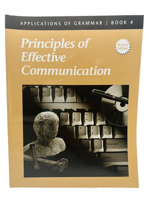 Applications of Grammar Book 4~Christian Liberty Press~Effective Communication