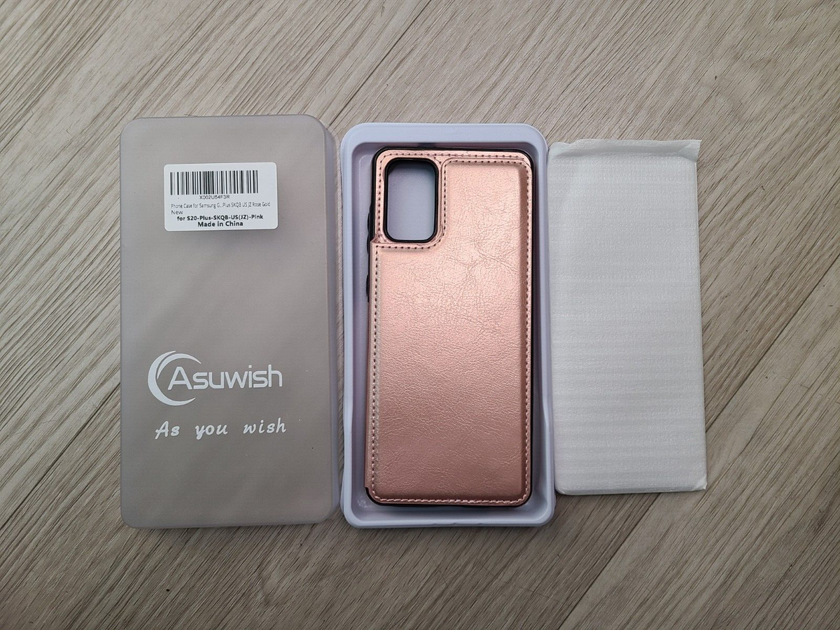 Asuwish Compatible with Samsung Galaxy S20 Plus Case