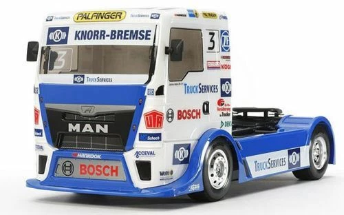 TAMIYA RC 58632 Team Hahn MAN TGS Race Truck TT-01 1:10 Assembly Kit (WITH ESC) - Image 3 of 3