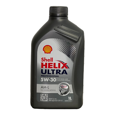 MB 229.51 Motoröl 1L 1 Liter SHELL HELIX ULTRA PROFESSIONAL AM-L 5W-30 Motoröl BMW LL-04 MB 229.51 Shell Helix 5w30 Professional