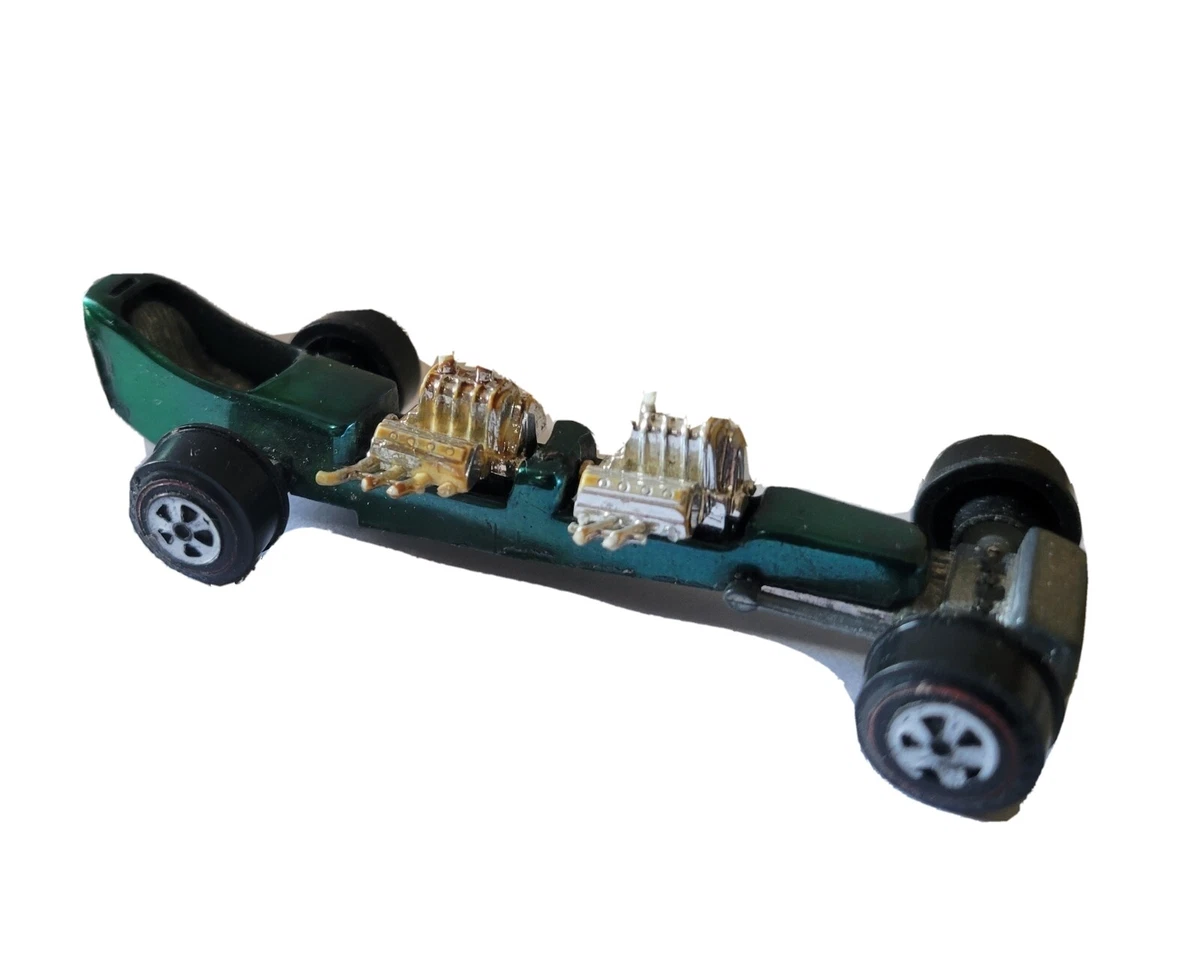 Vintage Topper Johnny Lightning Custom Dragster Aqua