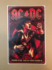 Hard Rock: AC/DC  at Value City Arena Columbus Ohio Concert Poster 2008 11x17