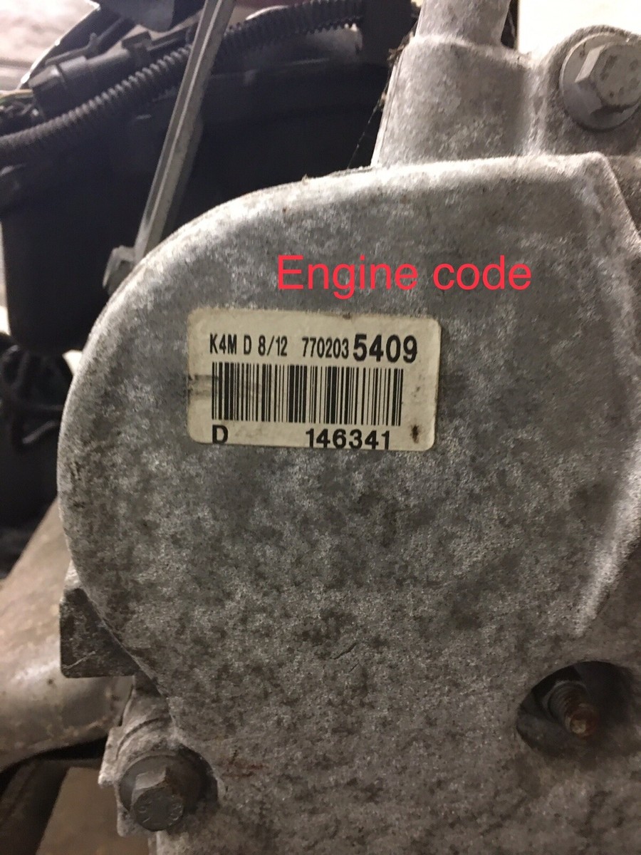 Renault Megane Convertible 2007 mk2 Single Mass Flywheel 1.6 