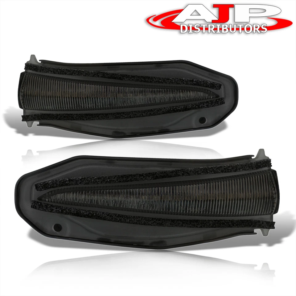 Smoke Sequential LED Side Mirror Signal Light Lamps For 2014-2021 Toyota 4Runner - Image 3 of 4