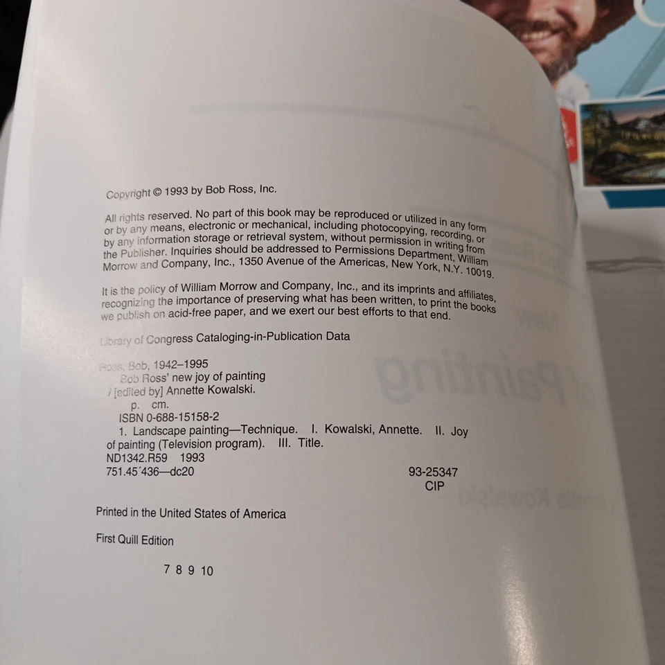 Bob Ross Joy of Painting Volume 3 & New Joy Of Painting Instruction Books - Image 4 of 4