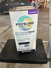 NOS 10-pound Polyblend #60 Charcoal Non-Sanded Grout for Joints Up to 1/8"