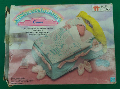 MI PEQUENO PONY CAMA (My Little Pony) Top Toys vintage 1990 rare Spanish edition