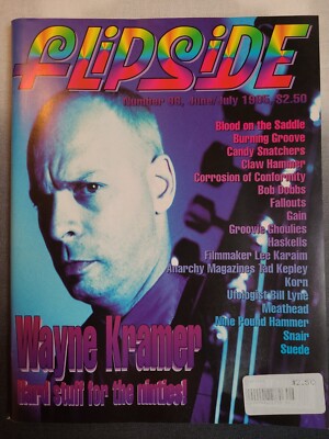 Flipside Magazine #96 June/July 1995 Wayne Kramer MC5 Punk Zine (B1)