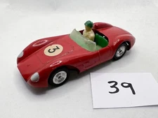 VINTAGE SOLIDO FRANCE # 103 FERRARI TYPE 500 TRC DIECAST RACING CAR DIECAST TOY