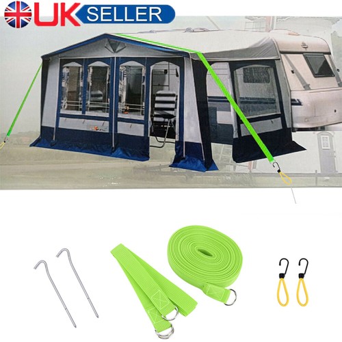 For Kampa Dometic Storm Straps Awning Tie Down Kit Caravan Motorhome