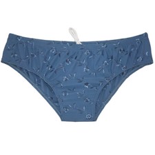 Men Swimwear Briefs Embroidery Flat Front Board Surf Sport Shorts Bikini Boxer