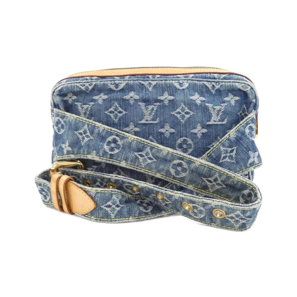 Louis vuitton denim bum bag on sale