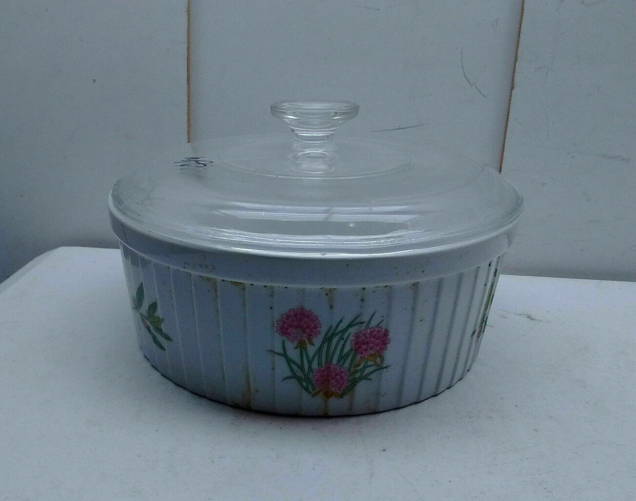 Shafford Herbs & Spices Porcelain 2.5 Qt Oven-Table Casserole Di