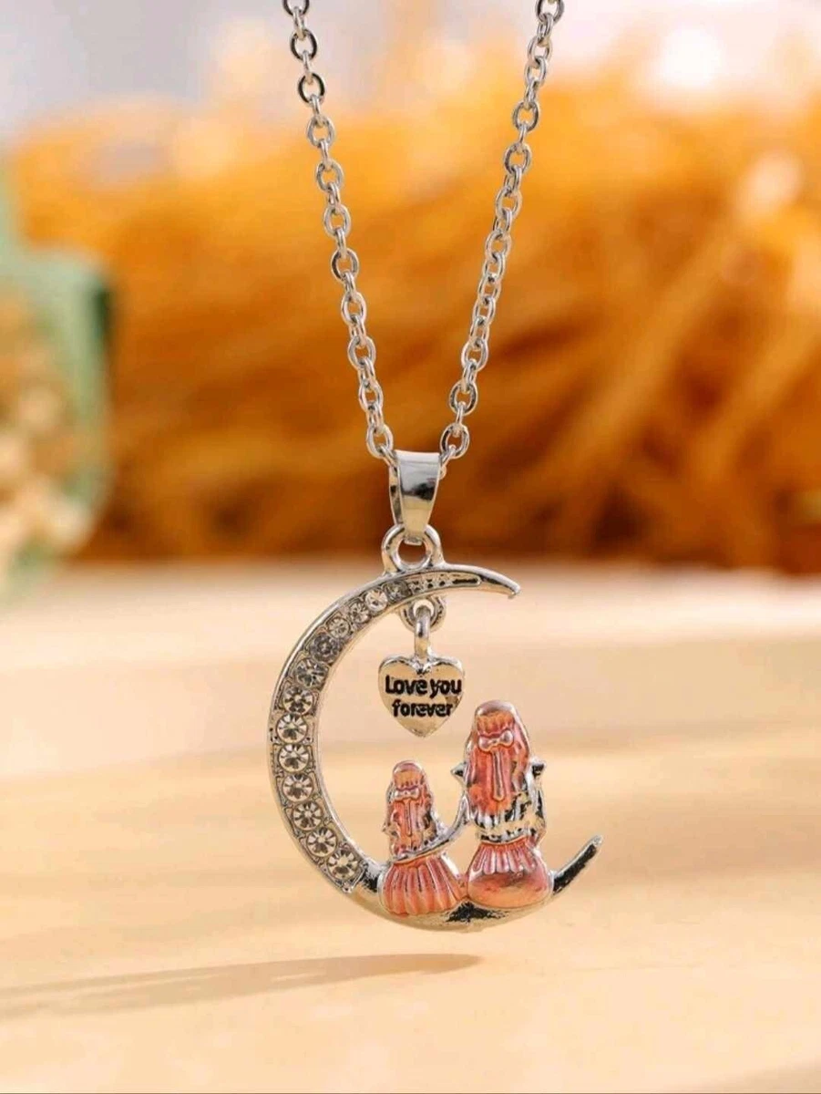 Collana elefante, regali elefante, regalo per la festa della mamma, mamma elefante, gioielli elefante, pietra di zaffiro opale elefante placcata oro 14K - Italia