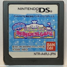 Nintendo DS Cinnamoroll KiraKira DE Kore Cafe Japanese Games Sanrio