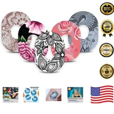 Variety Pack of Dexcom G7 Split Back Adhesive Patches - Personalize with Style