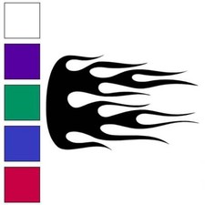Fire Flames Vinyl Decal Sticker Multiple Colors Sizes 7262