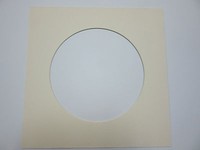 Picture Frame Mat Round Opening 12x12 Mat With 8 Inch Circle Warm White Color Picture Frame Mat Round Opening 12x12 Mat With 8 Inch Circle Warm White Color