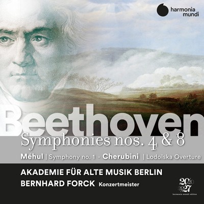BEETHOVEN: SYMPHONIES NOS. 4 & 8 AKADEMIE FUR ALTE MUSIK BERLIN CD